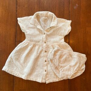 Little Planet by Carters cotton dress size 24 months